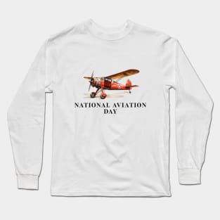 Aviation day celebration Long Sleeve T-Shirt